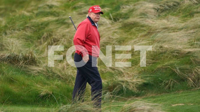 Tramp otvara golf teren